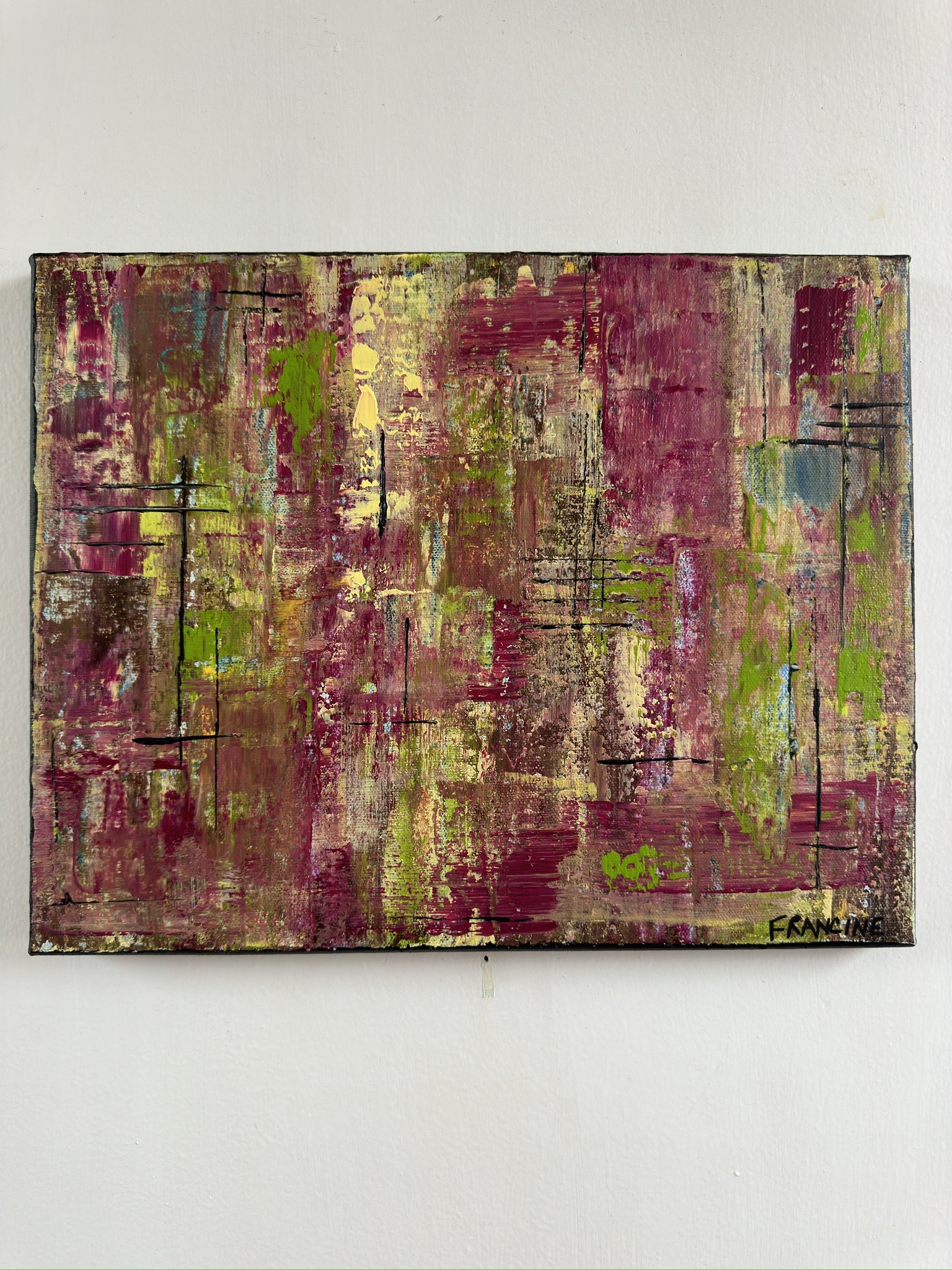 Untiled, 14x10 acrylic on canvas